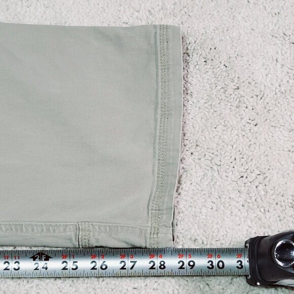 Prana Breathe Pants Men 32x30 Beige Straight Stretch Carpenter Utility Hiking - Picture 8 of 9